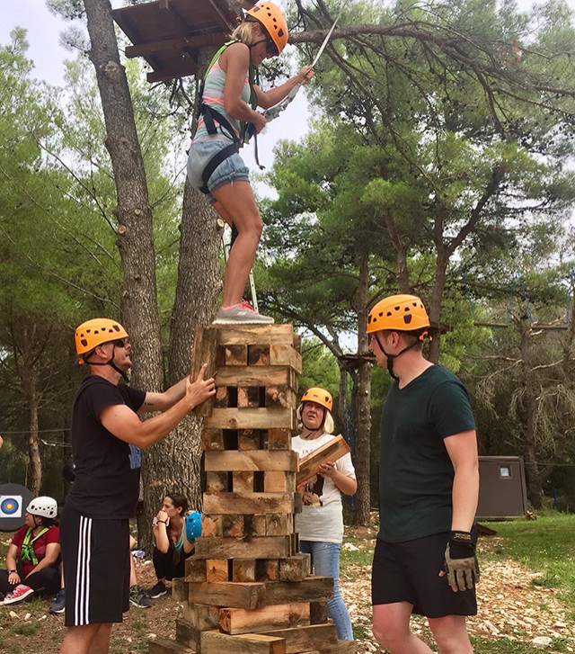 adventure park jenga
