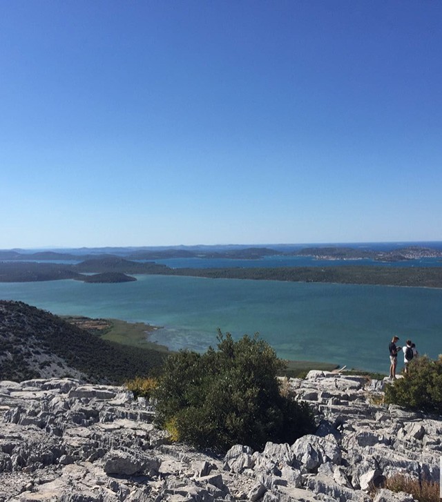 Ulica u centru Biograda